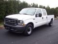 Oxford White - F350 Super Duty XL Crew Cab Photo No. 3