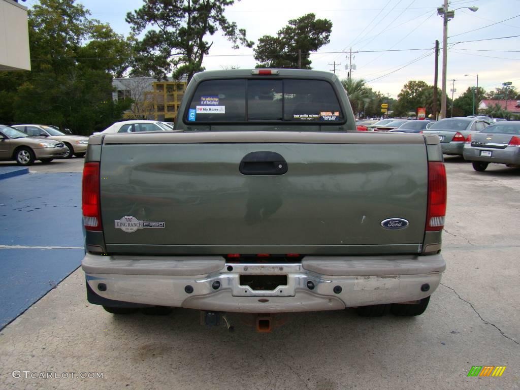 Estate Green Metallic 2004 Ford F350 Super Duty King Ranch Crew Cab 4x4 Dually Exterior Photo #20691711