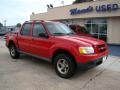 2005 Bright Red Ford Explorer Sport Trac XLS  photo #2