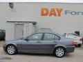 2001 Steel Grey Metallic BMW 3 Series 325i Sedan  photo #2