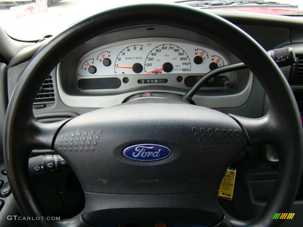 2005 Explorer Sport Trac XLS - Bright Red / Medium Dark Flint photo #18