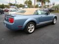 2007 Windveil Blue Metallic Ford Mustang V6 Premium Convertible  photo #6