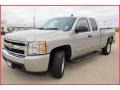 2008 Silver Birch Metallic Chevrolet Silverado 1500 LT Extended Cab  photo #1