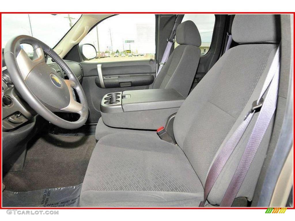 2008 Silverado 1500 LT Extended Cab - Silver Birch Metallic / Dark Titanium photo #13