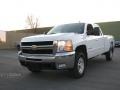Summit White - Silverado 3500HD LTZ Crew Cab 4x4 Photo No. 4