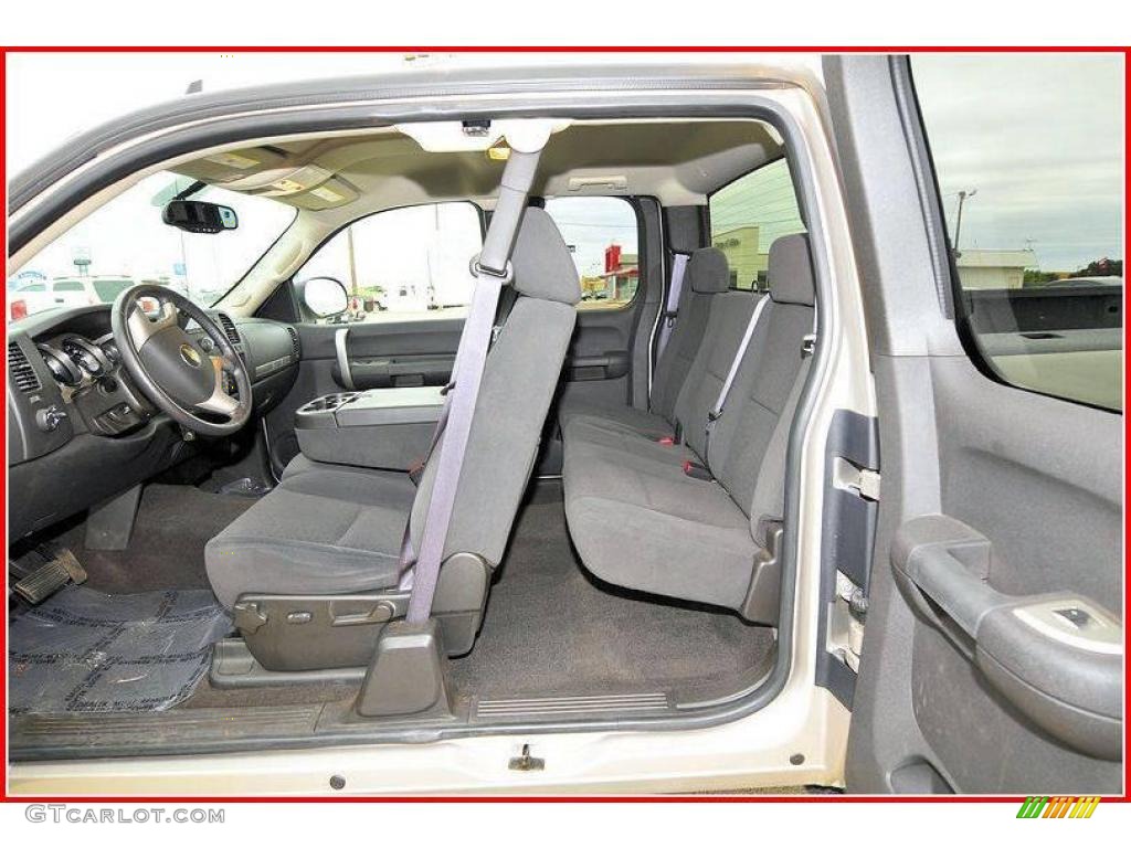 2008 Silverado 1500 LT Extended Cab - Silver Birch Metallic / Dark Titanium photo #19