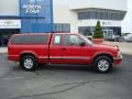 2000 Victory Red Chevrolet S10 LS Extended Cab 4x4  photo #2