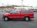 2000 Victory Red Chevrolet S10 LS Extended Cab 4x4  photo #6