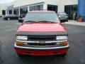 2000 Victory Red Chevrolet S10 LS Extended Cab 4x4  photo #8