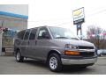 Graystone Metallic - Express LT 1500 AWD Passenger Van Photo No. 3