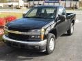 2007 Black Chevrolet Colorado LT Regular Cab  photo #2