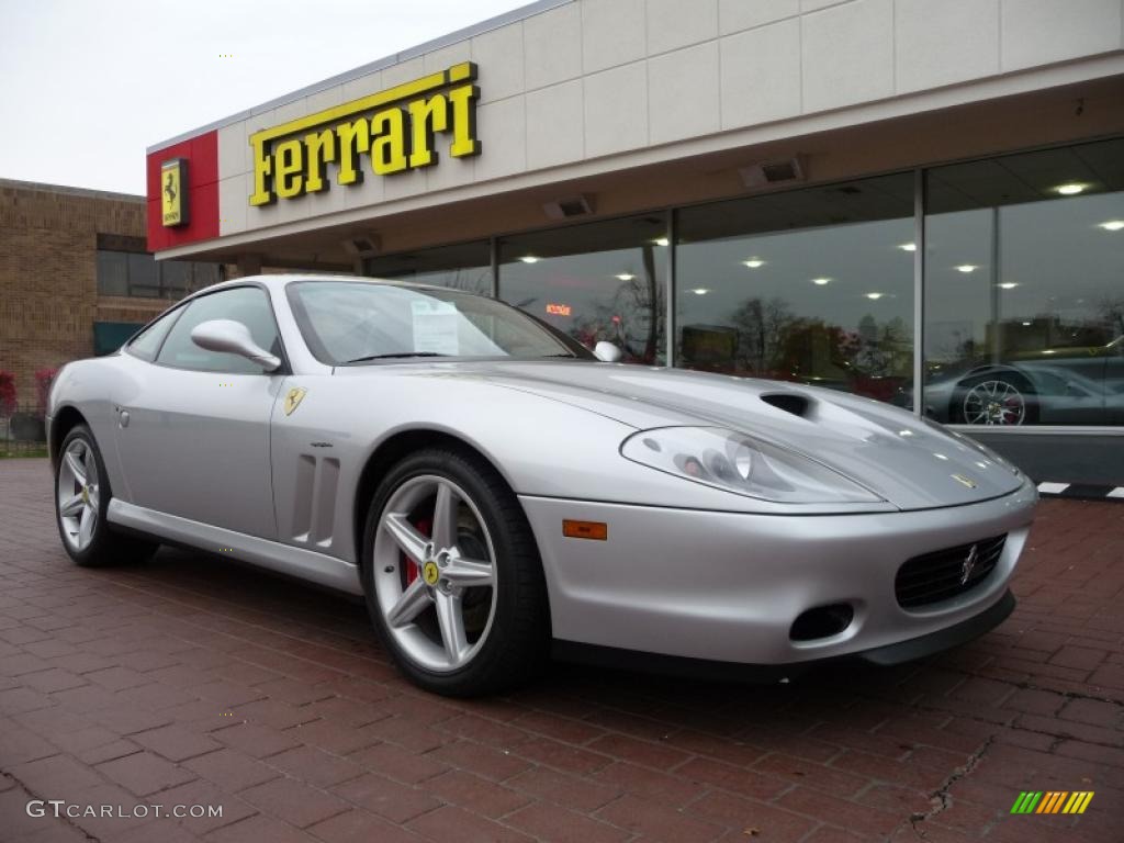 2002 575M Maranello F1 - Silver / Black photo #1