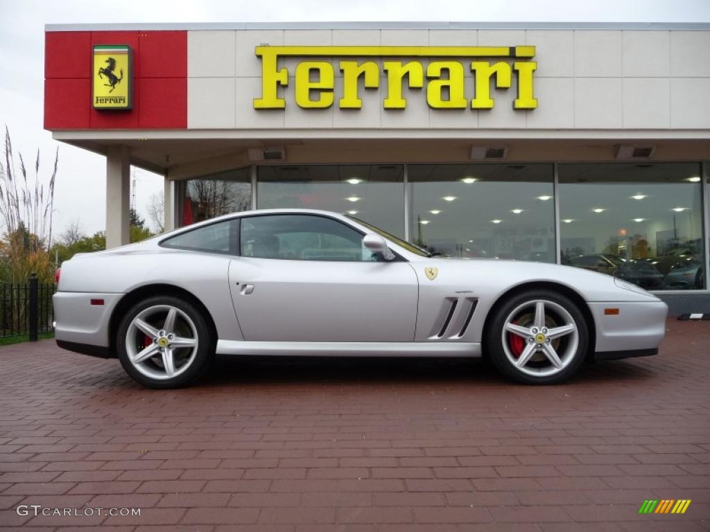 2002 575M Maranello F1 - Silver / Black photo #2