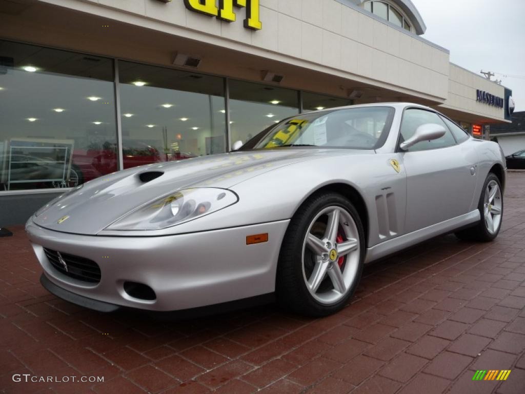 2002 575M Maranello F1 - Silver / Black photo #5