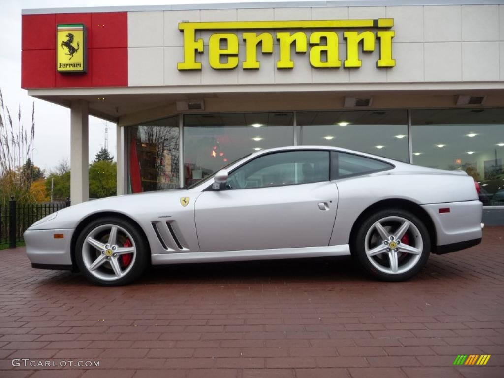2002 575M Maranello F1 - Silver / Black photo #6