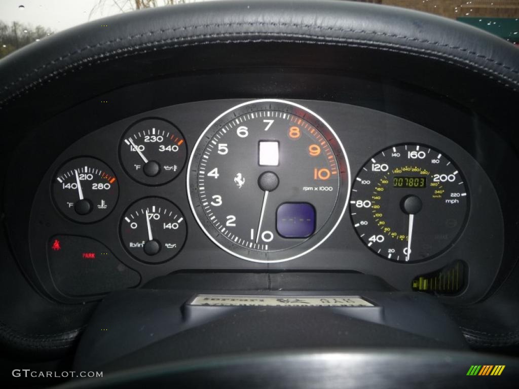 2002 575M Maranello F1 - Silver / Black photo #16