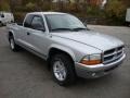 2002 Bright Silver Metallic Dodge Dakota SLT Club Cab  photo #4