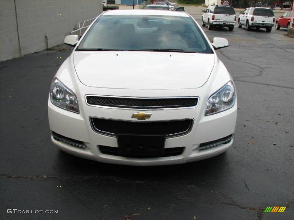 2008 Malibu LT Sedan - White / Ebony photo #3