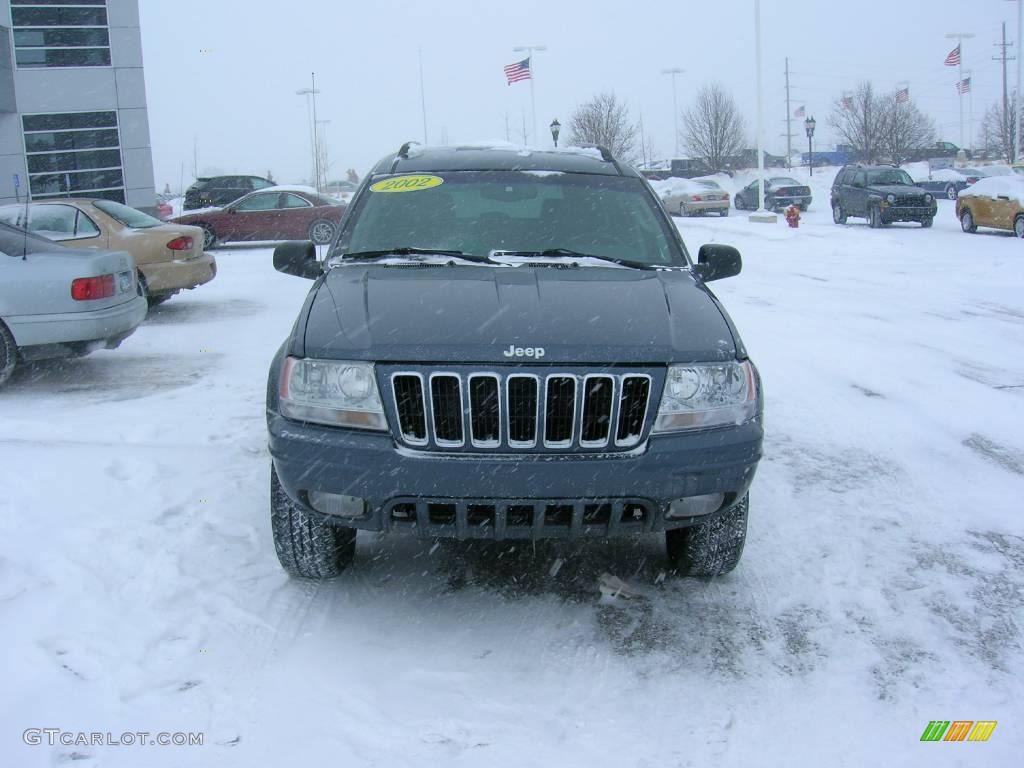 2002 Grand Cherokee Limited 4x4 - Steel Blue Pearlcoat / Dark Slate Gray photo #8