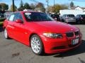 2006 Electric Red BMW 3 Series 330i Sedan  photo #2