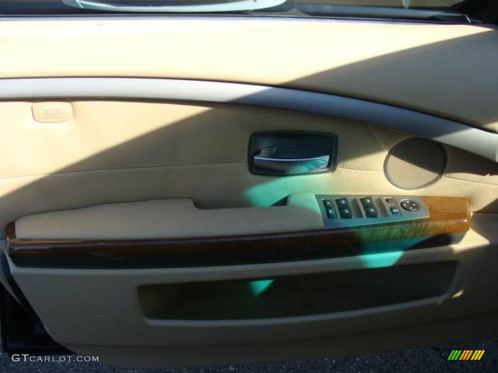 2007 7 Series 750i Sedan - Monaco Blue Metallic / Beige photo #9