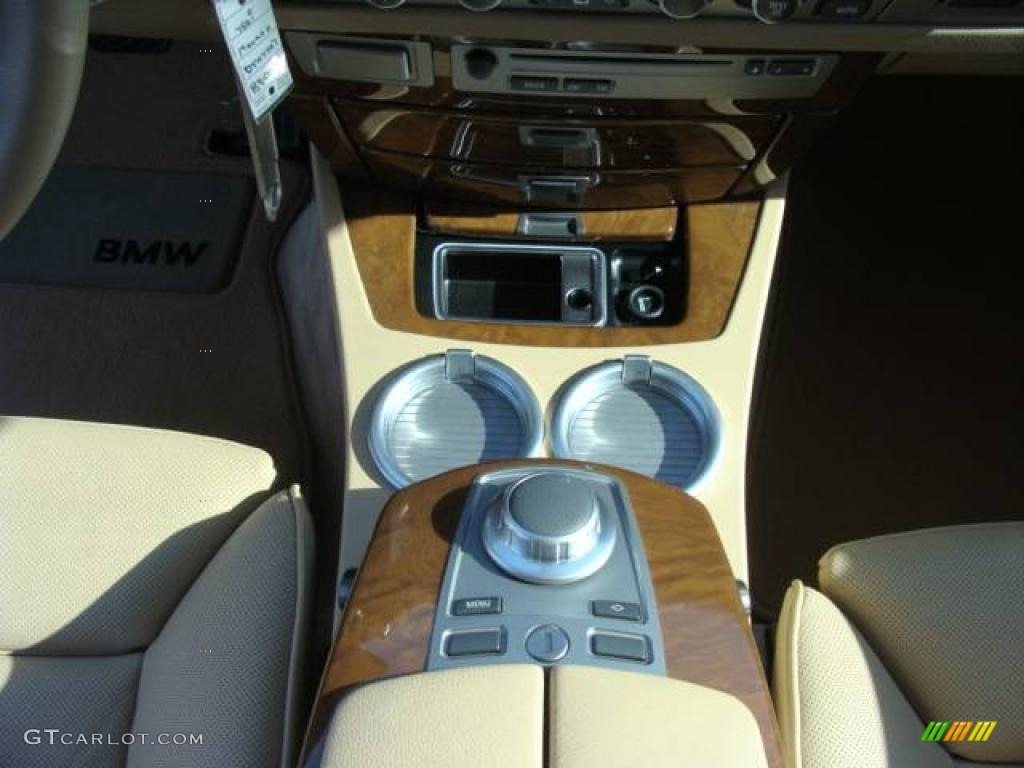 2007 7 Series 750i Sedan - Monaco Blue Metallic / Beige photo #16