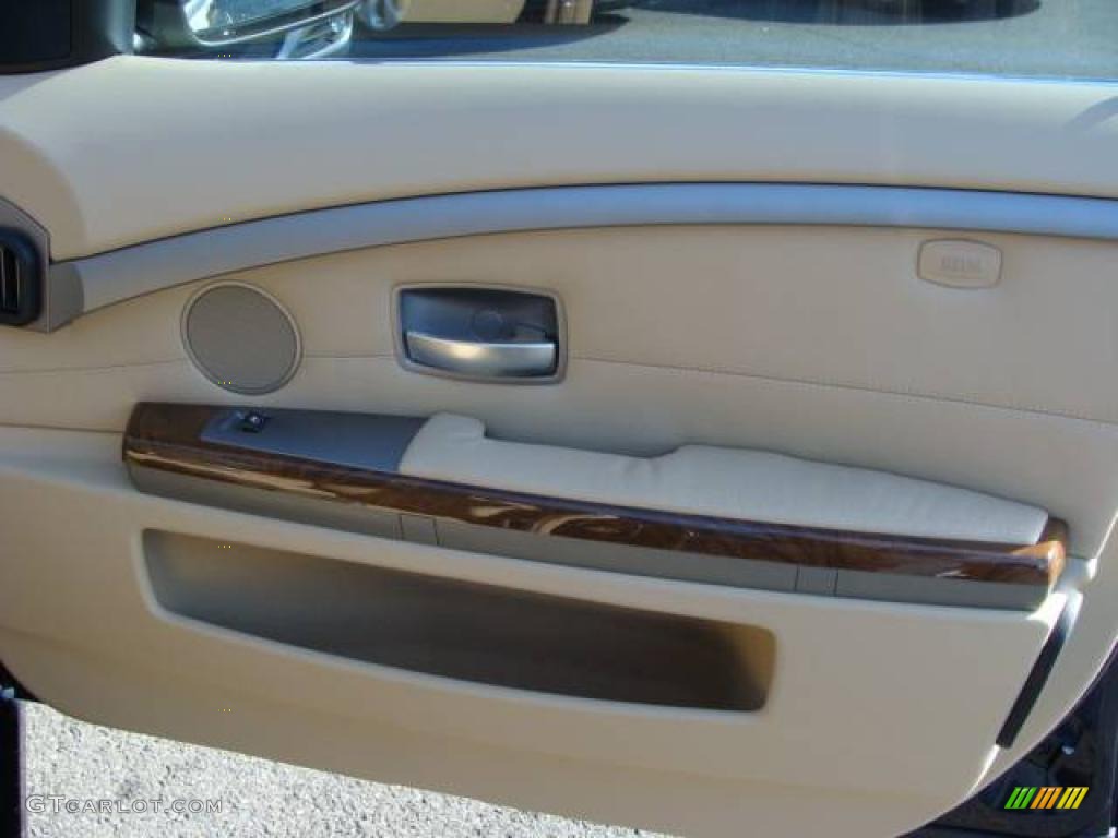 2007 7 Series 750i Sedan - Monaco Blue Metallic / Beige photo #21