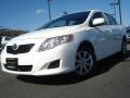 Super White - Corolla LE Photo No. 1