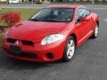 2007 Pure Red Mitsubishi Eclipse GS Coupe  photo #2