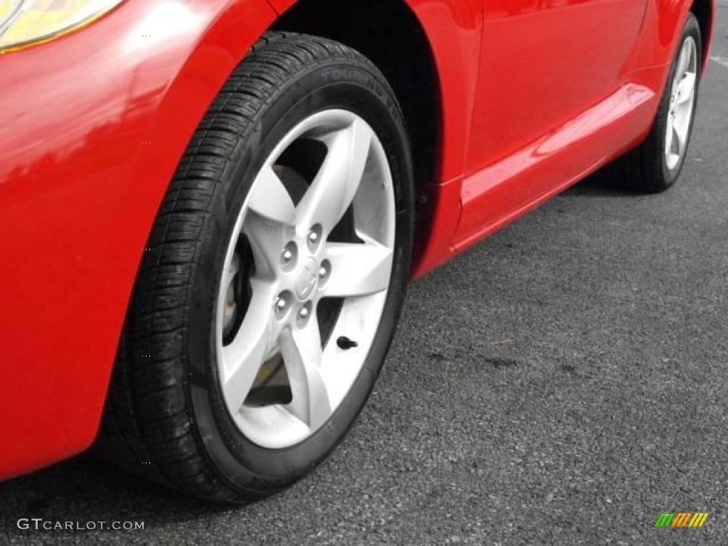 2007 Eclipse GS Coupe - Pure Red / Dark Charcoal photo #6