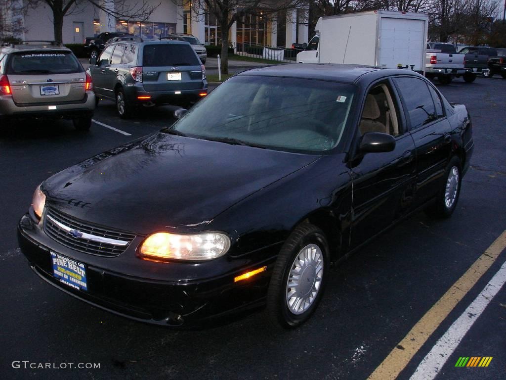 2003 Malibu Sedan - Black / Gray photo #1
