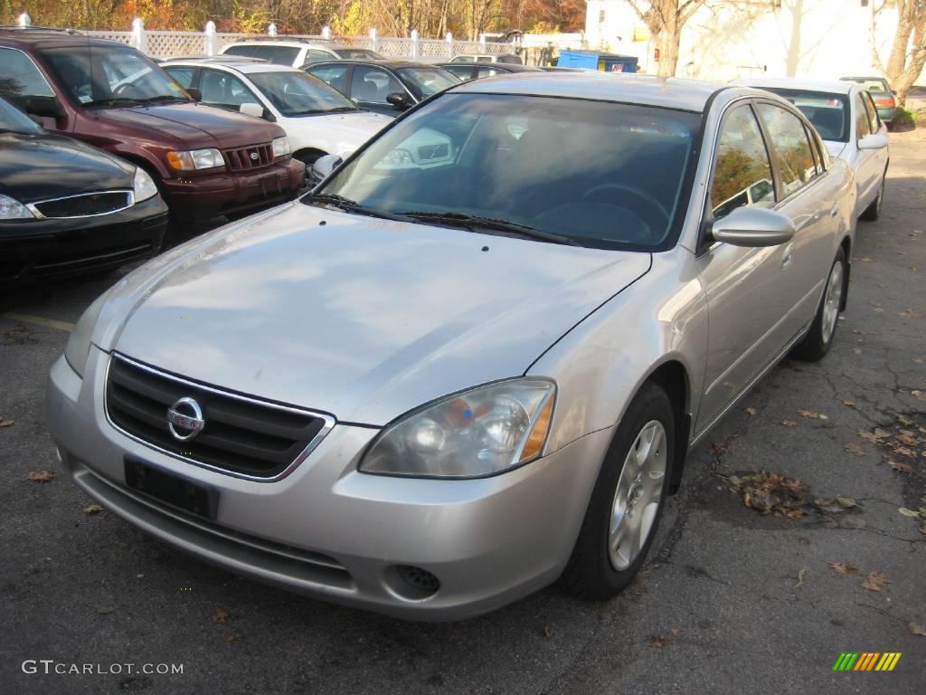 2002 Altima 2.5 S - Sheer Silver Metallic / Charcoal Black photo #1