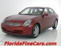 Garnet Fire Metallic - G 35 Sedan Photo No. 1