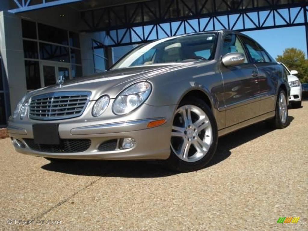 2006 E 350 Sedan - Pewter Metallic / Stone photo #1