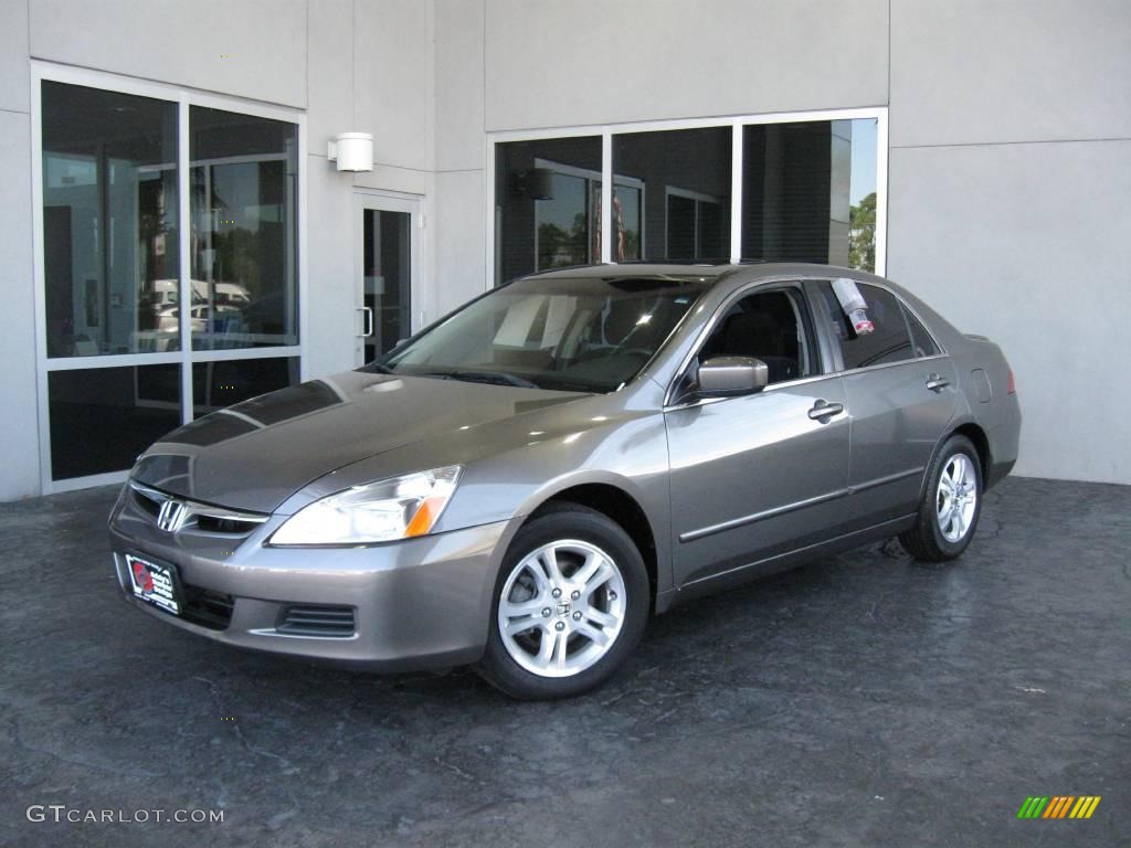 2006 Accord EX Sedan - Carbon Bronze Pearl / Black photo #1