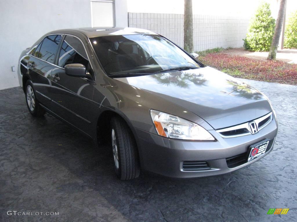 2006 Accord EX Sedan - Carbon Bronze Pearl / Black photo #4