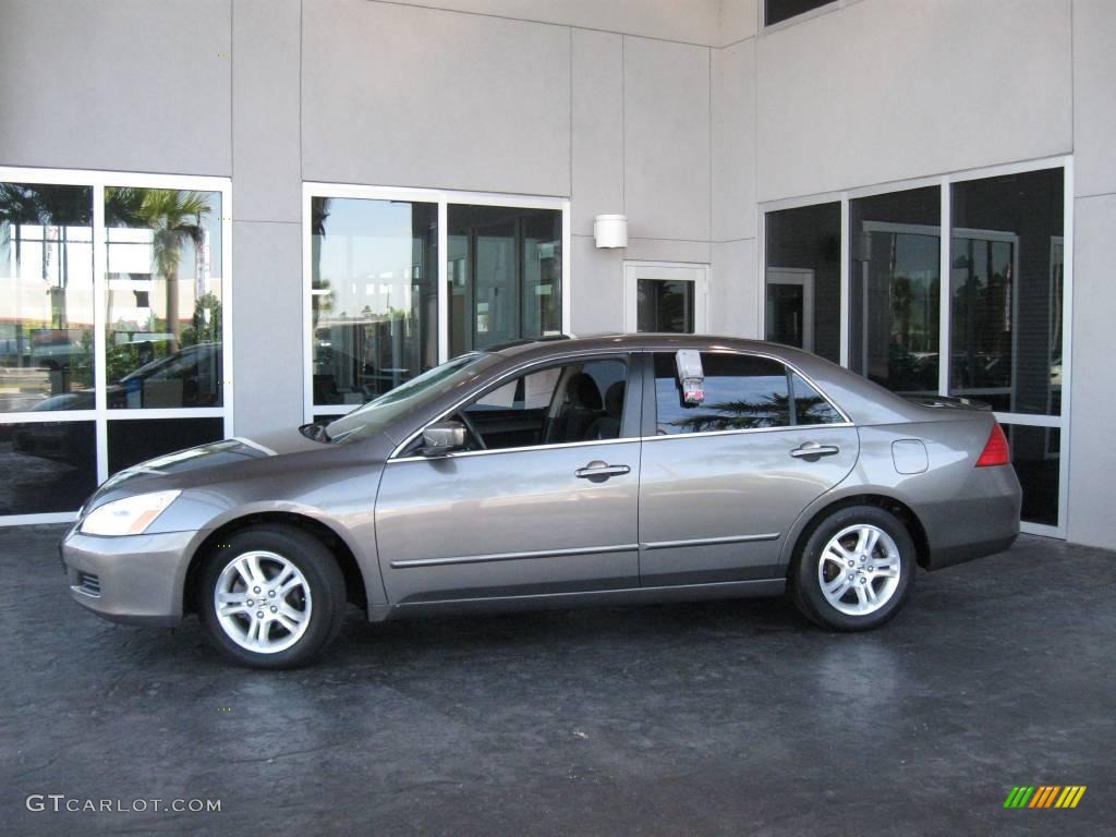 2006 Accord EX Sedan - Carbon Bronze Pearl / Black photo #6