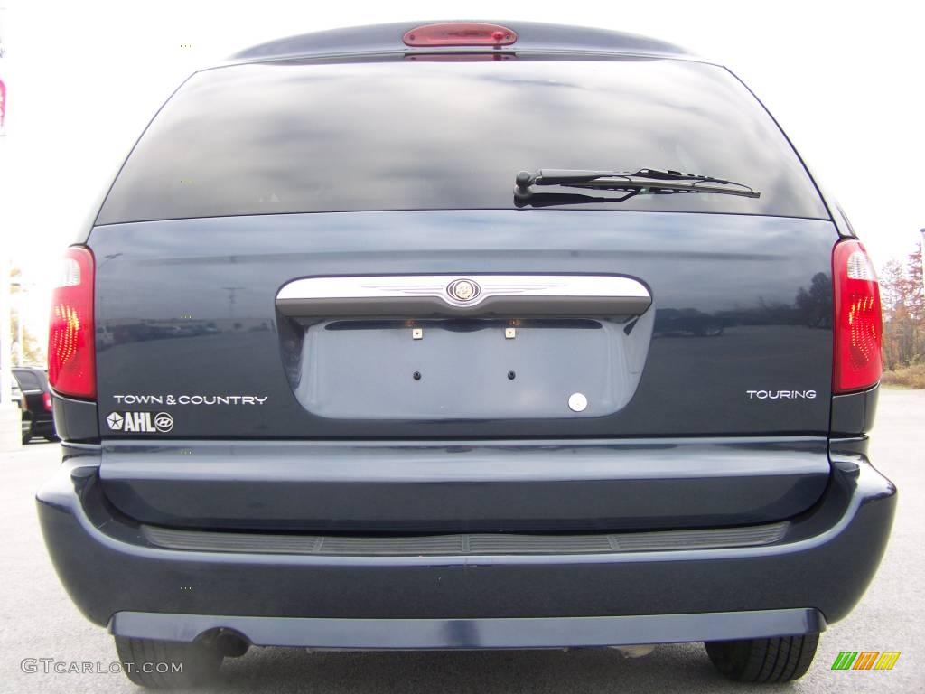 2007 Town & Country Touring - Modern Blue Pearl / Medium Slate Gray photo #7