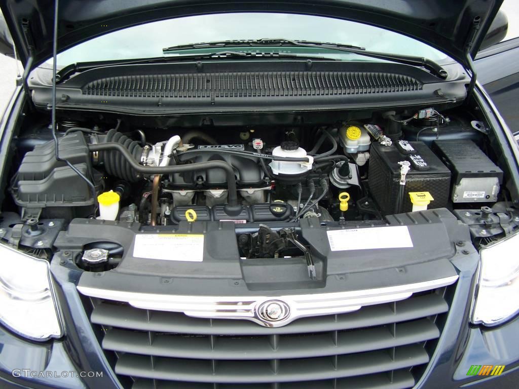 2007 Town & Country Touring - Modern Blue Pearl / Medium Slate Gray photo #15