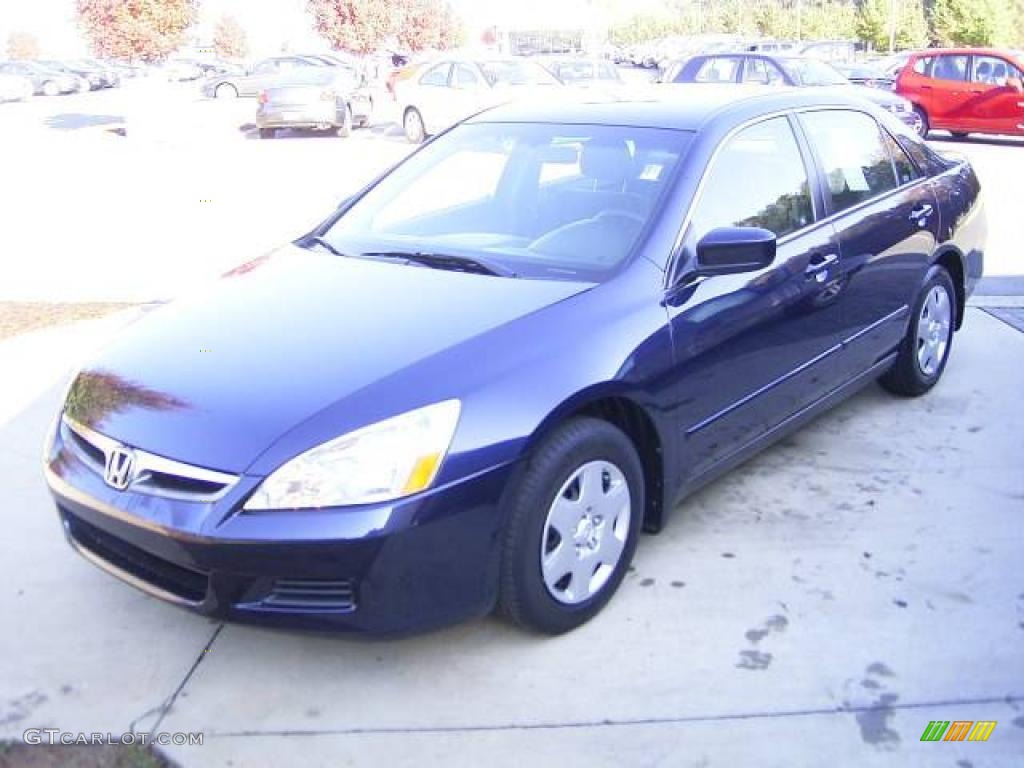 2006 Accord LX Sedan - Royal Blue Pearl / Gray photo #1