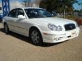 2005 Powder White Pearl Hyundai Sonata GLS V6  photo #8