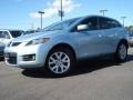 2007 Icy Blue Metallic Mazda CX-7 Grand Touring  photo #2