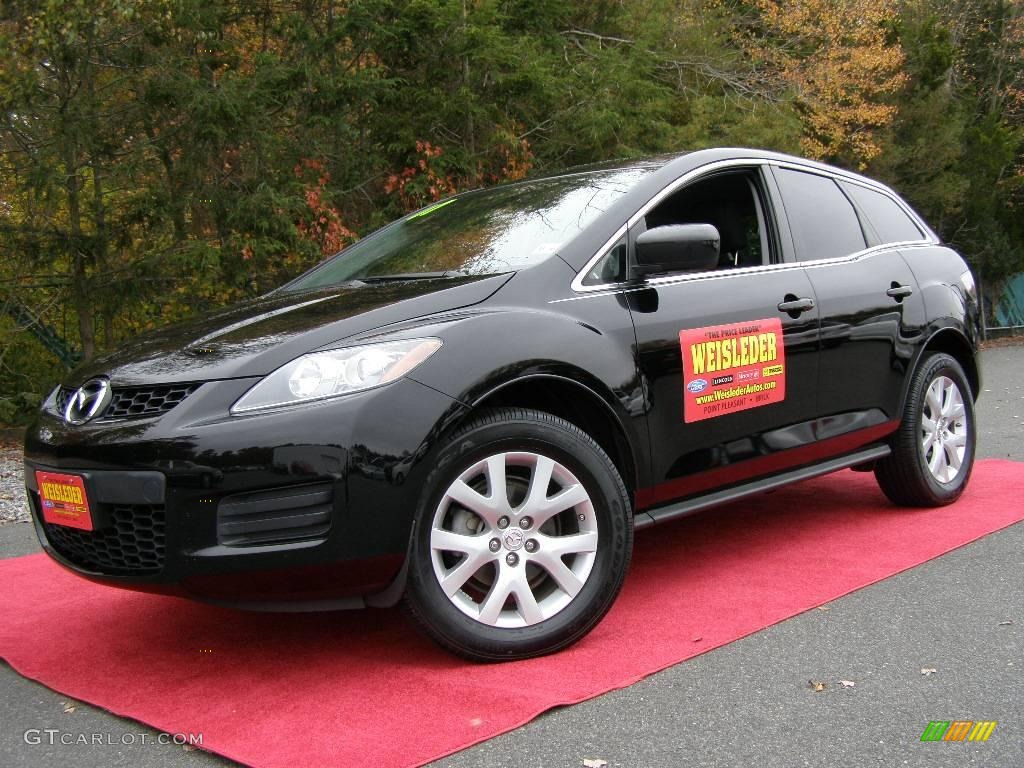 2007 CX-7 Sport - Brilliant Black / Black photo #1