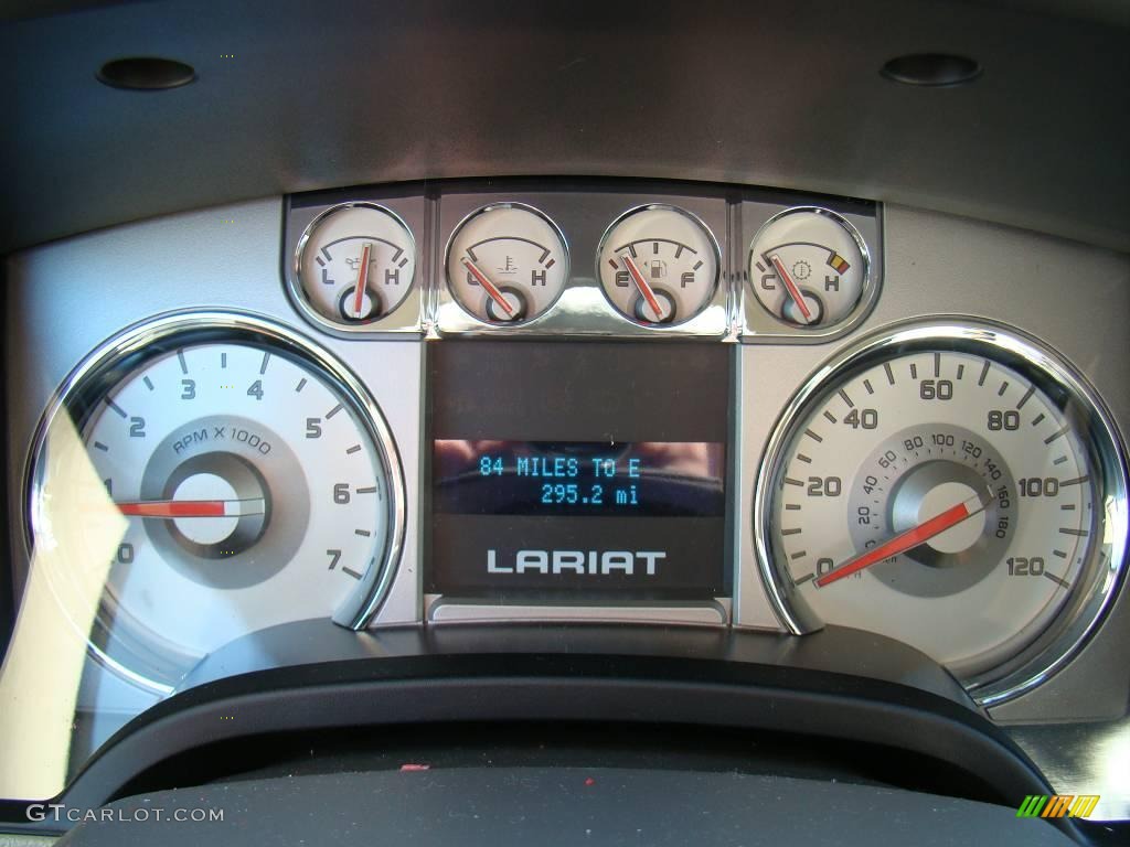 2010 F150 Lariat SuperCrew 4x4 - Oxford White / Tan photo #19