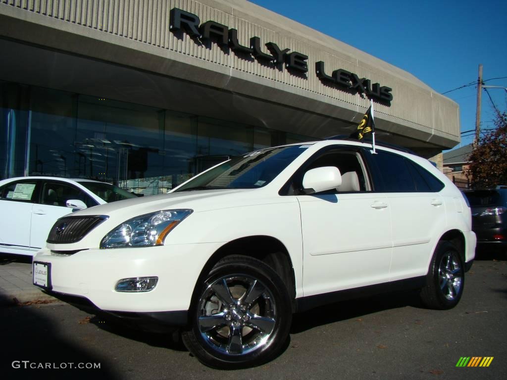 2006 RX 330 AWD - Crystal White Pearl / Light Gray photo #1