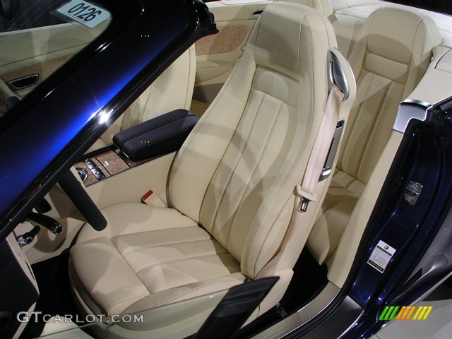 2008 Continental GTC  - Moroccan Blue / Saffron photo #5