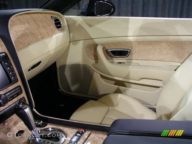 2008 Continental GTC  - Moroccan Blue / Saffron photo #11