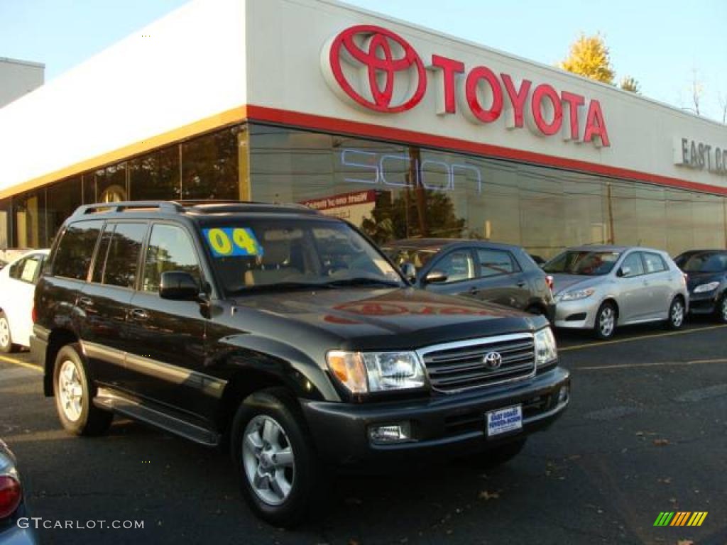 2004 Land Cruiser  - Black / Ivory photo #1