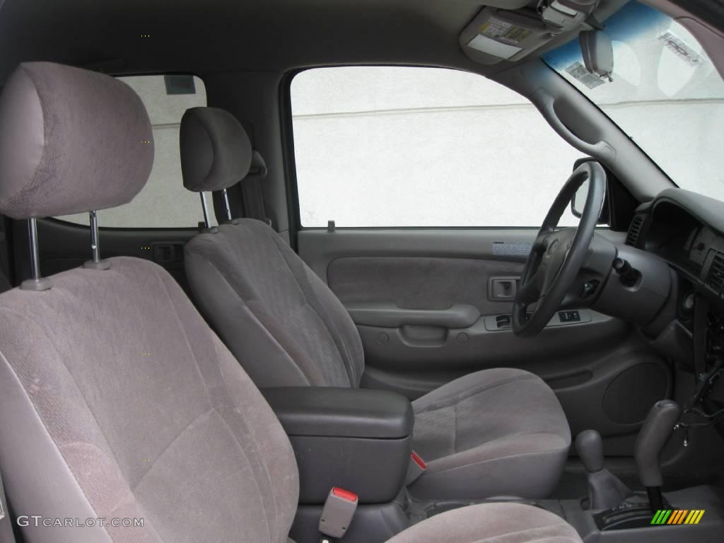 2004 Tacoma V6 Double Cab 4x4 - Lunar Mist Metallic / Charcoal photo #7