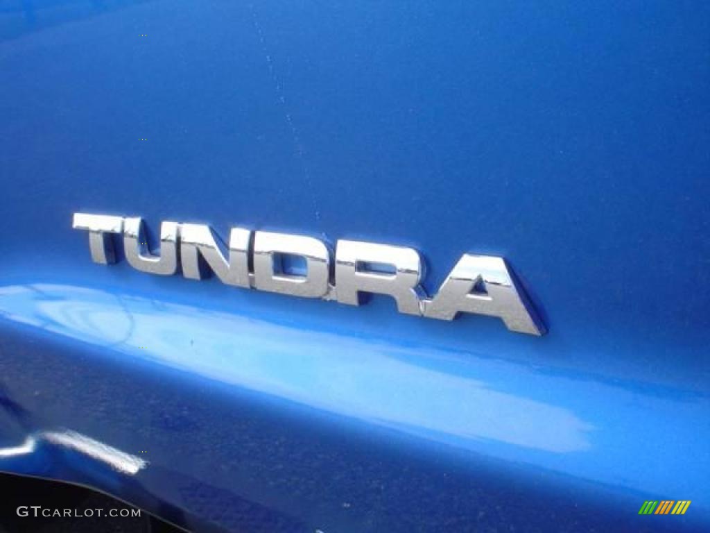 2008 Tundra Double Cab 4x4 - Blue Streak Metallic / Graphite Gray photo #14